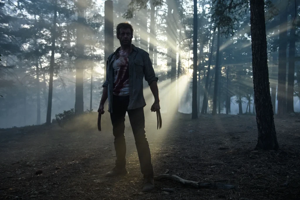 Hugh Jackman as and in Logan