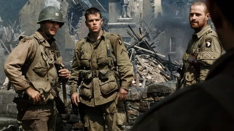 A still from Saving Private Ryan