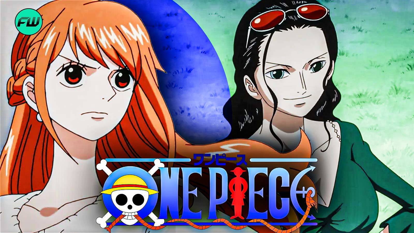 Nami and Robin and One Piece