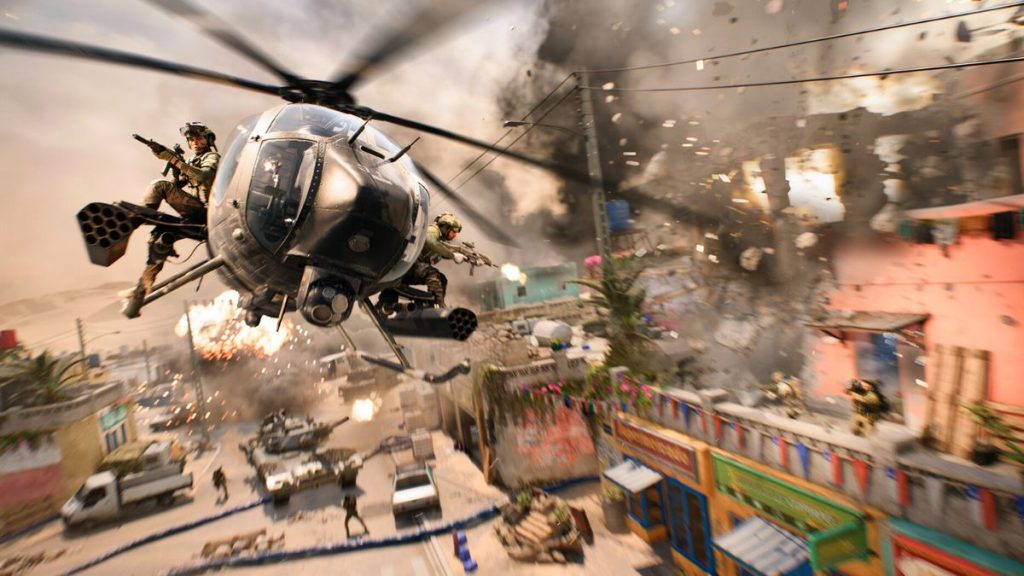 Helicopter in Battlefield 2042