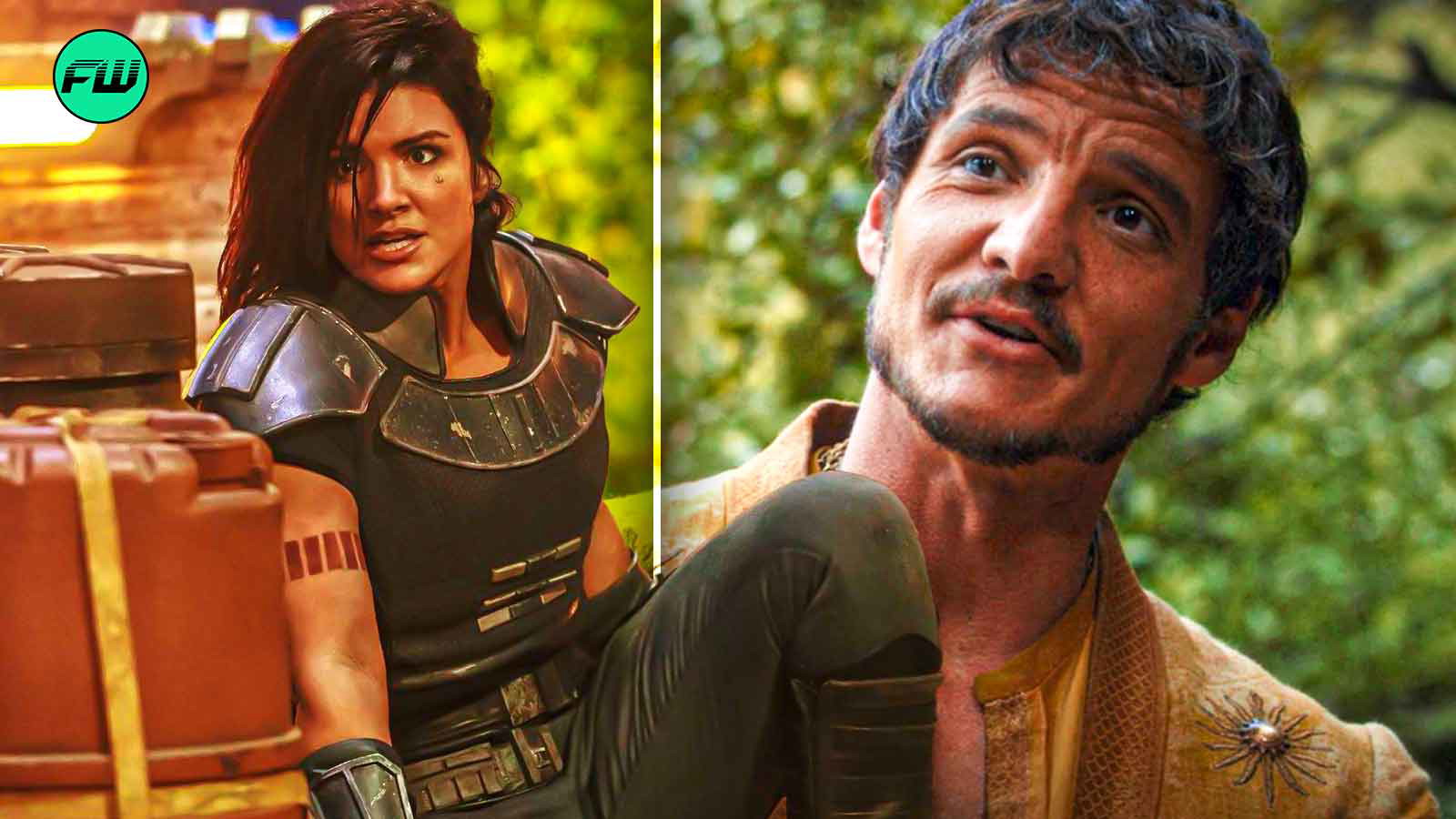 gina carano, pedro pascal