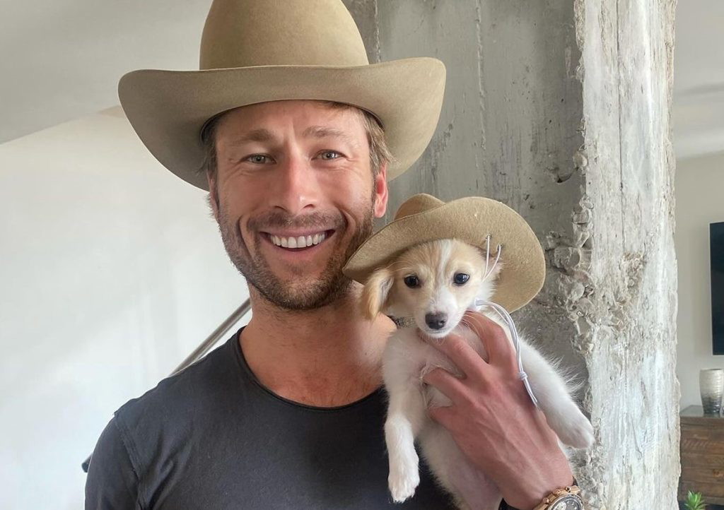 Glen Powell with Brisket