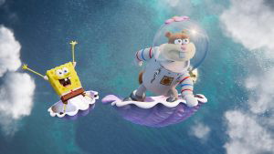 Spongebob and Sandy Cheeks in 'Saving Bikini Bottom: The Sandy Cheeks Story'