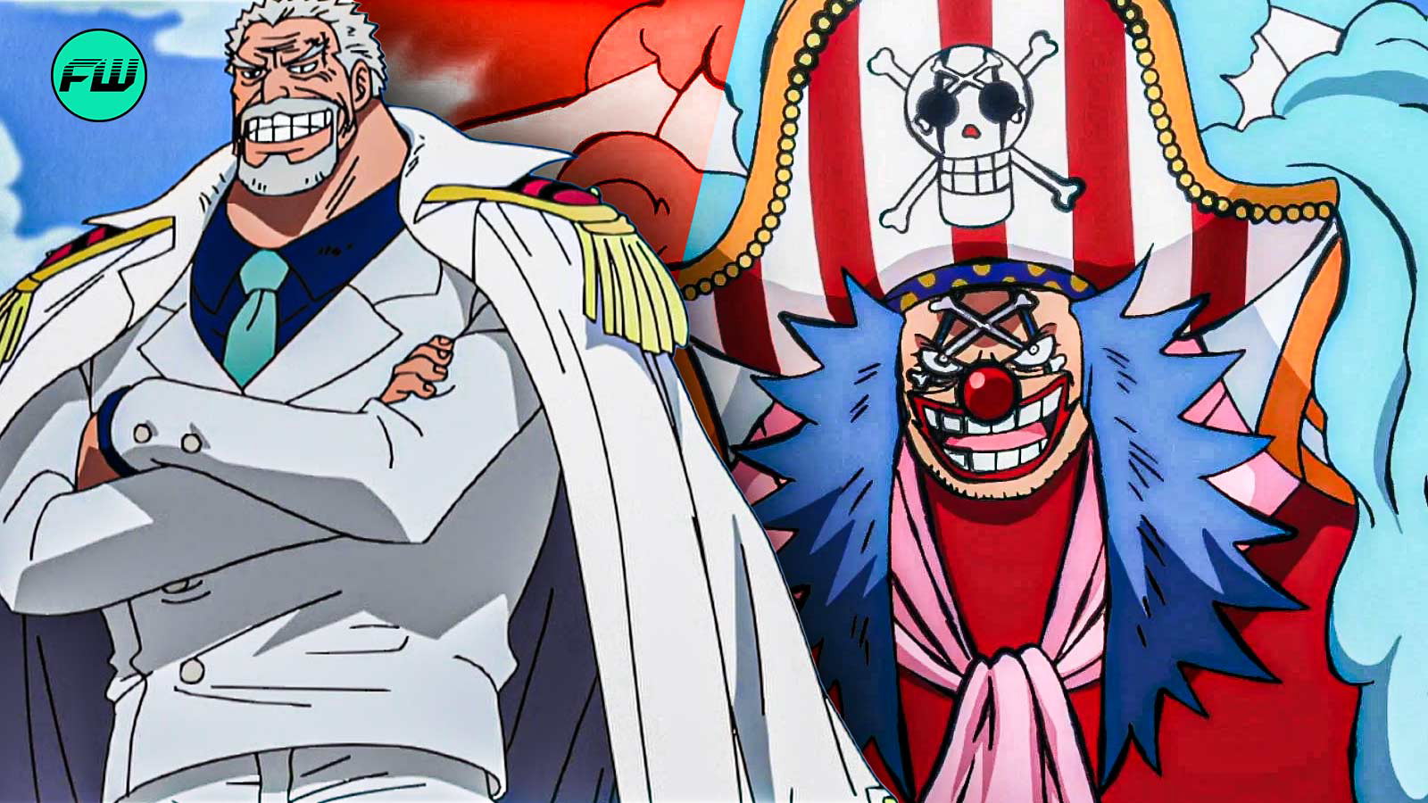 Garp and Buggy One Piece