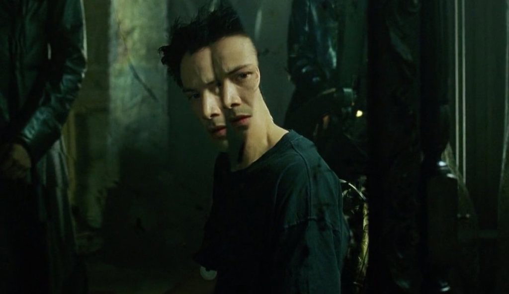 Keanu Reeves in The Matrix [Credit: Warner Bros./Roadshow Entertainment]