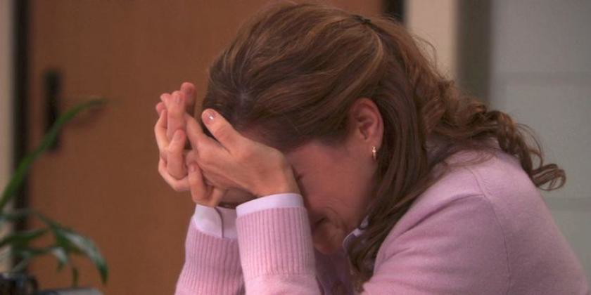 Jenna Fisher as Pam in Season 9 Episode12 of The Office