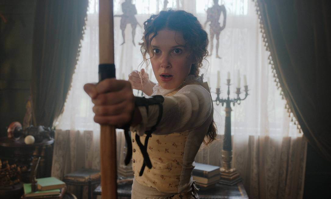 Millie Bobby Brown in Enola Holmes (Netflix)