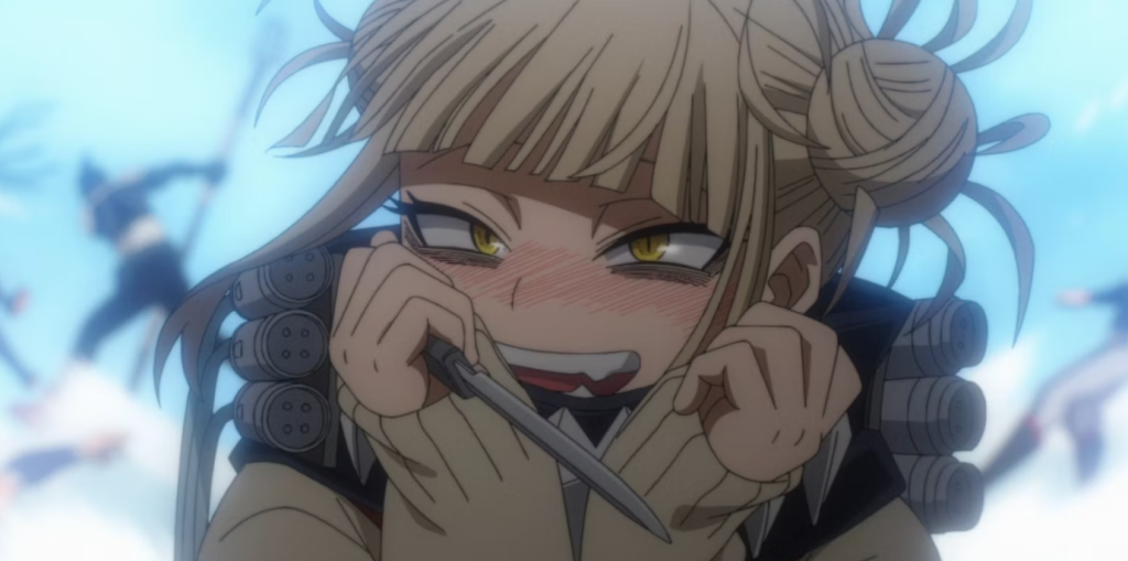Himiko Toga is probably the most hated villain in the Shonen series