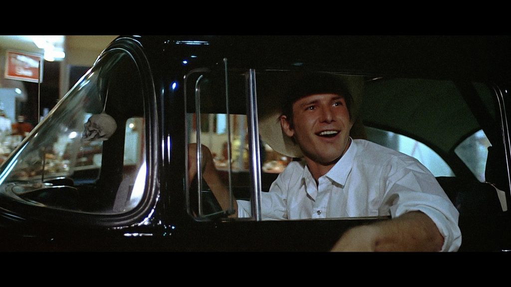 Harrison Ford as Bob Falfa in American Graffiti movie