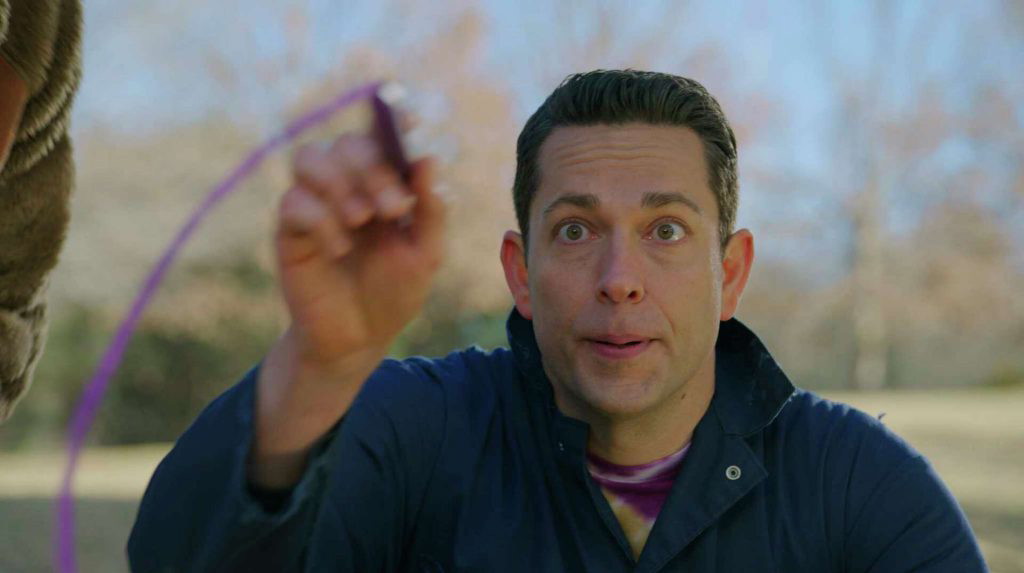 Zachary Levi in Harold and the Purple Crayon.
