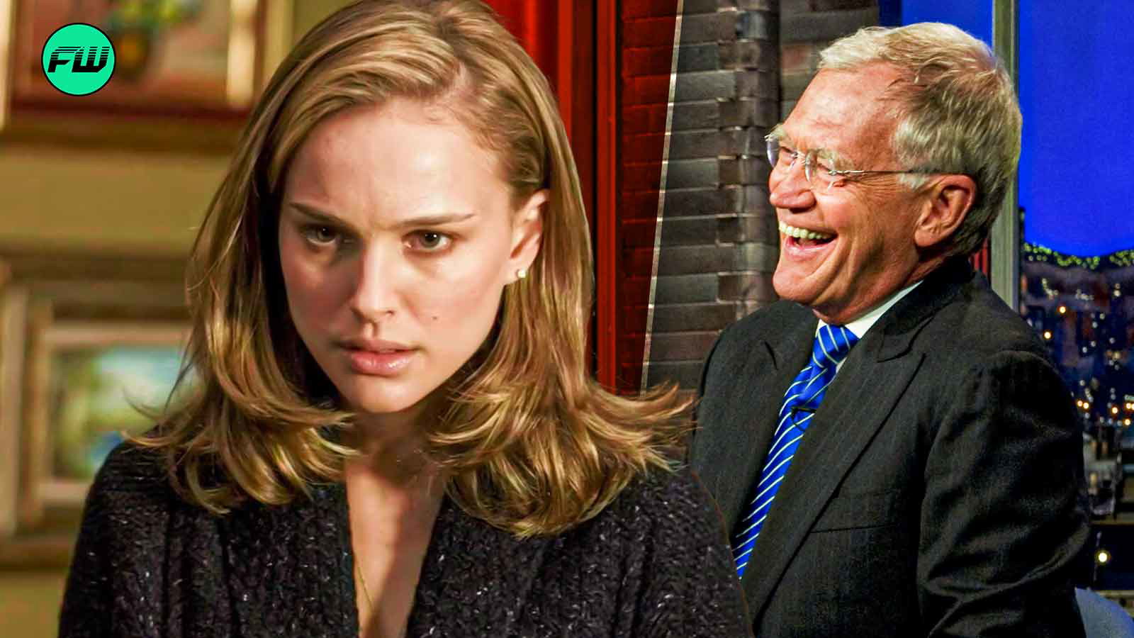 natalie portman, david letterman