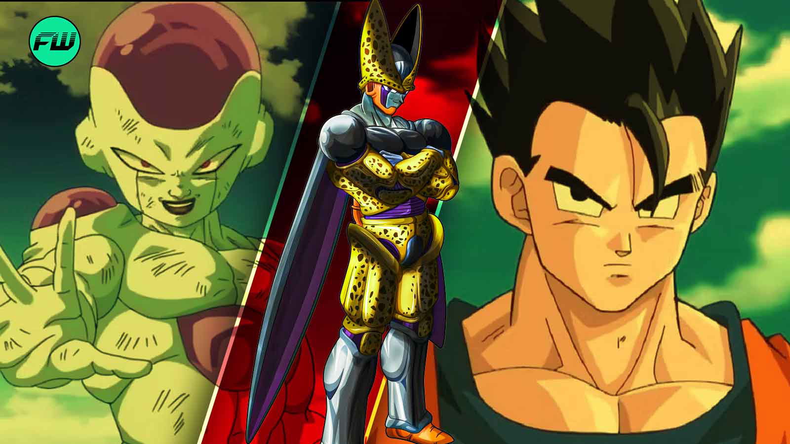 dragon ball: cell, gohan, frieza