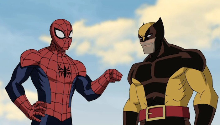 Spiderman and Wolverine