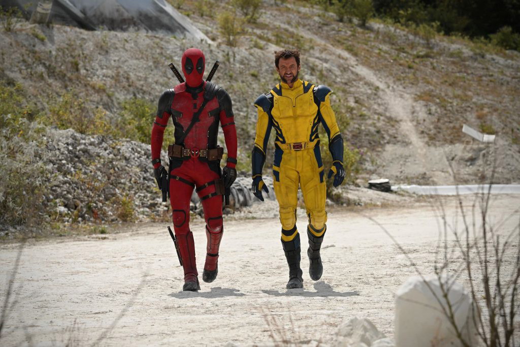 Ryan Reynolds as Deadpool and Hugh Jackman as Wolverine in Deadpool & Wolverine 