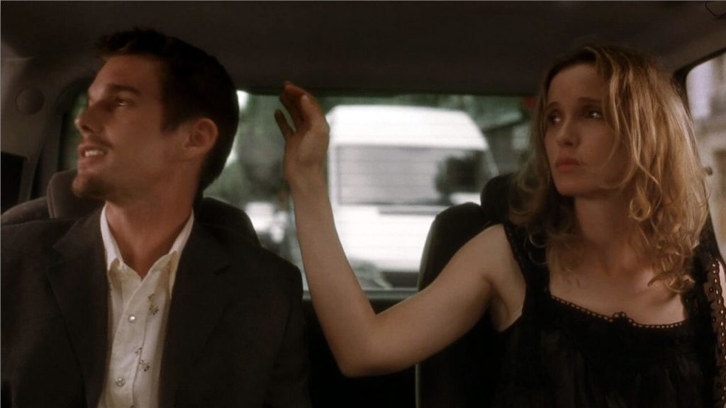 Ethan Hawke and Julie Delpy in Before Sunset (2004) 