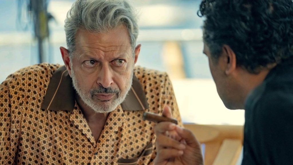 Jeff Goldblum in Kaos (2024) | Image via Netflix