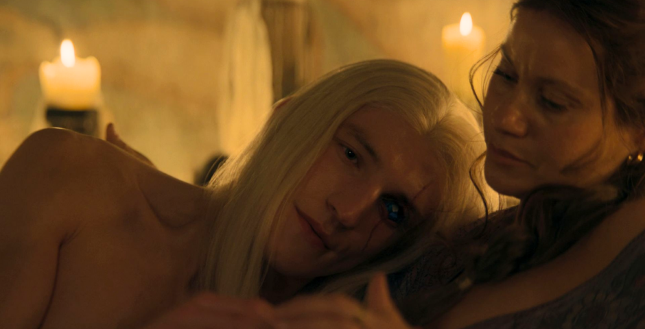 Ewan Mitchell as Aemond Targaryen