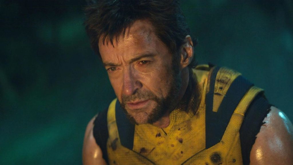 Hugh Jackman in his yellow and blue costume in Deadpool & Wolverine | Marvel Studios