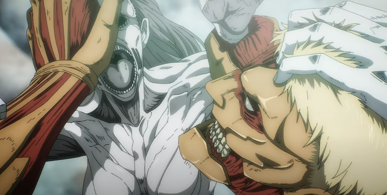 Armored Titan vs Ancient Titans in Hajime Isayama's AOT