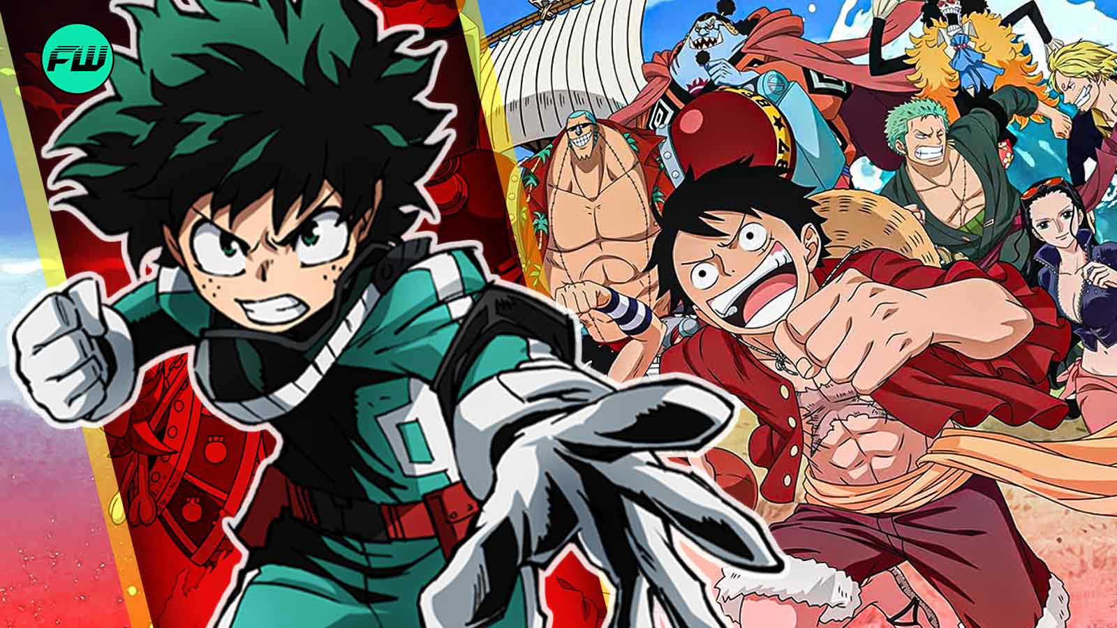 «Убирайся, салатный мальчик»: обложка Shonen Jump для последней главы My Hero Academia действует как жестокая шутка, поддерживающая фанатов One Piece