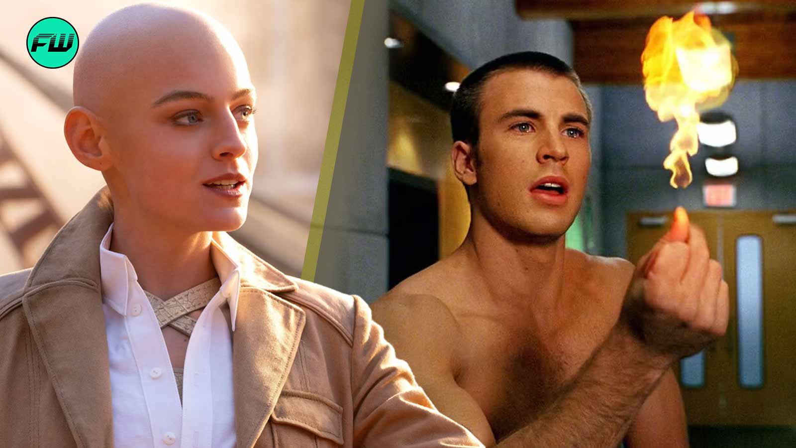 Emma Corrin, Chris Evans