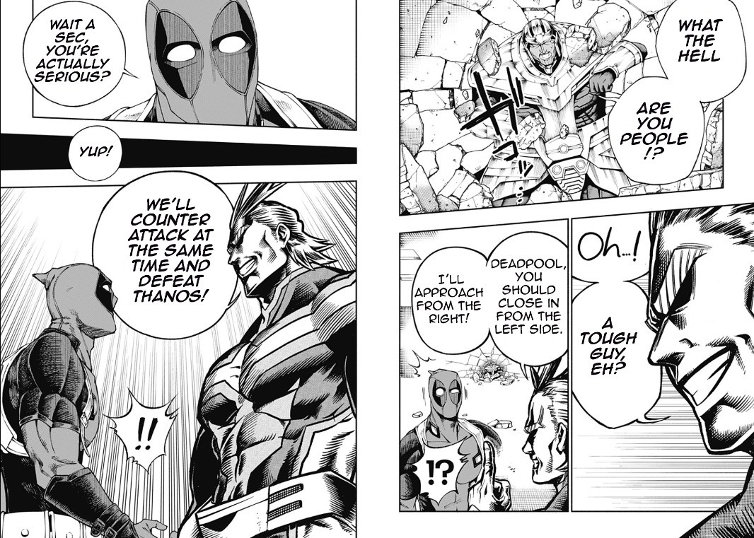 A My Hero Academia and Deadpool Crossover Already Exists and Fans Might Be Missing Out on the Ultimate Team Up with All Might