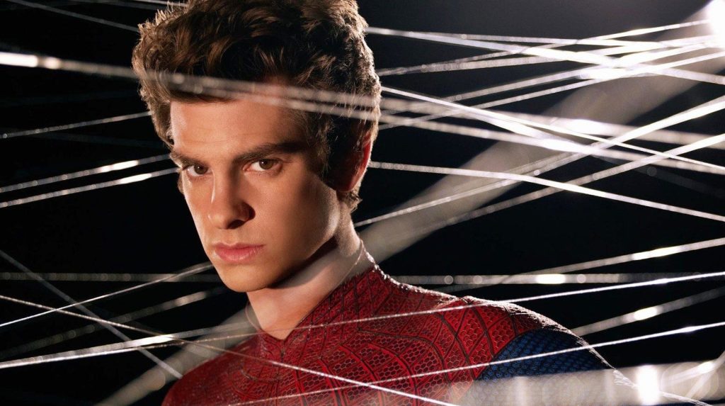 Andrew Garfield as Peter Parker, aka Spider-Man