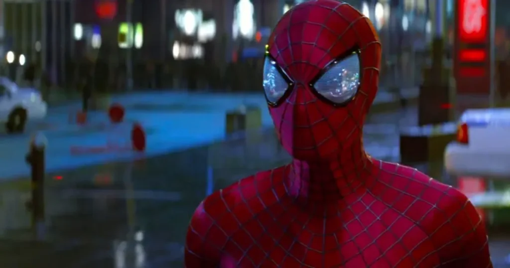 Andrew Garfield in The Amazing Spider-Man 2