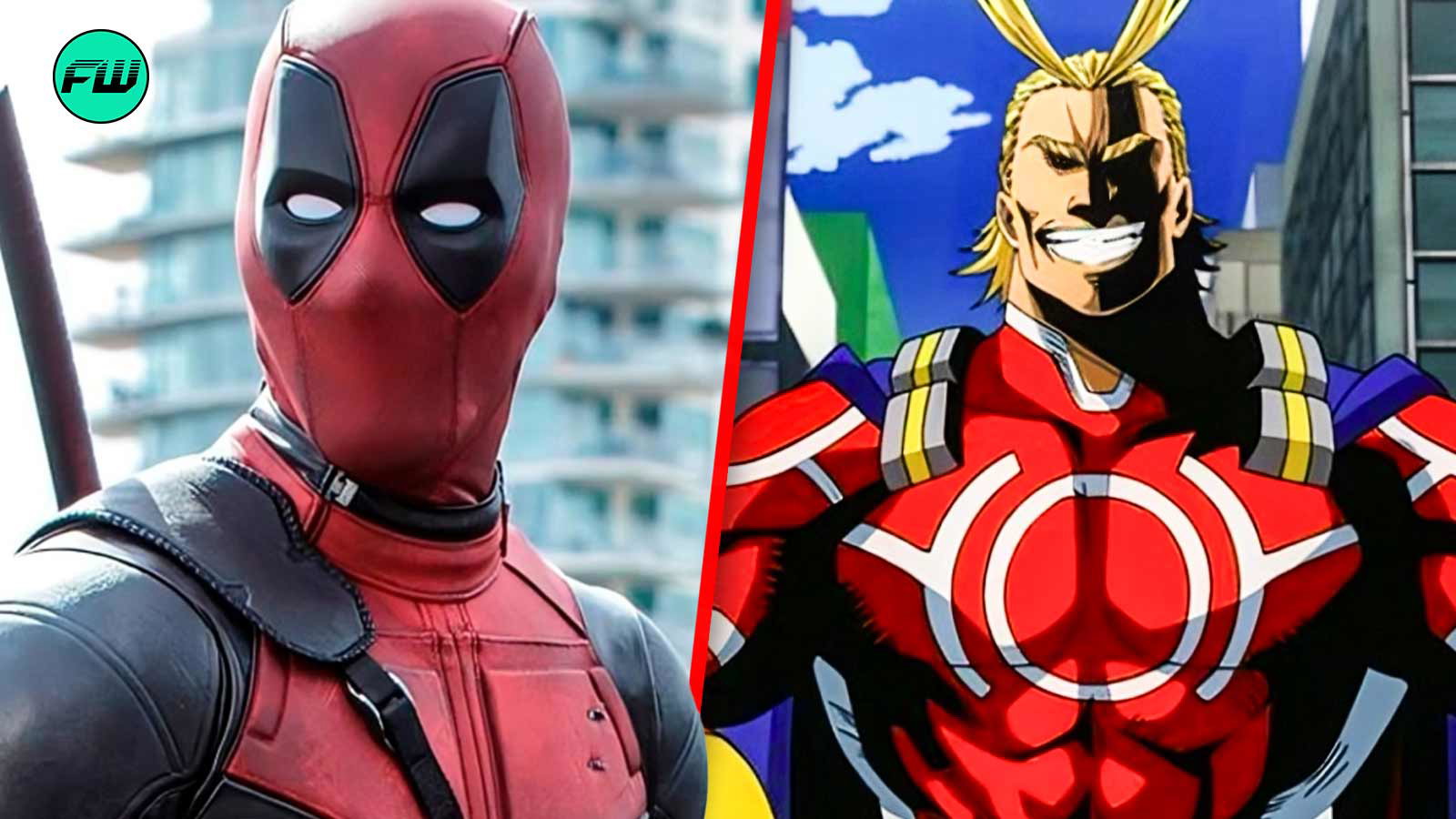 Кроссовер My Hero Academia и Deadpool уже существует, и фанаты могут упустить Ultimate Team Up with All Might