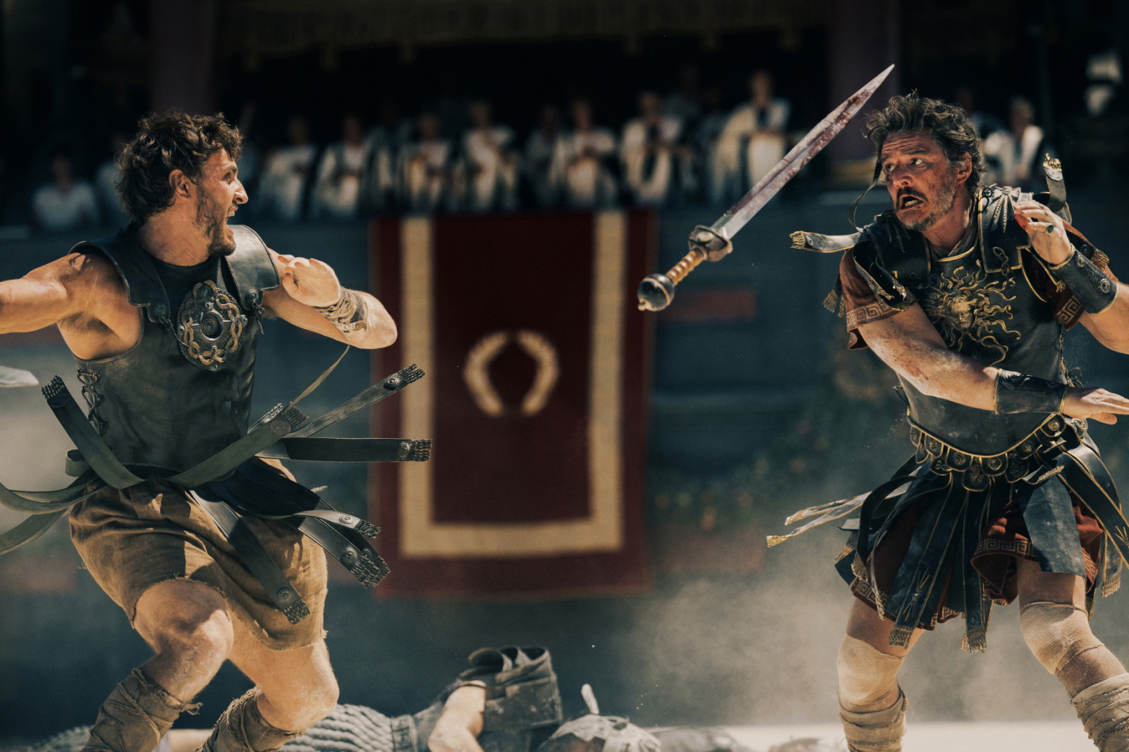 Paul Mescal and Pedro Pascal in Gladiator II | Paramount Pictures