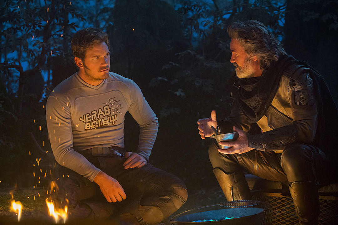 Chris Pratt Kurt Russell - GOTG 2