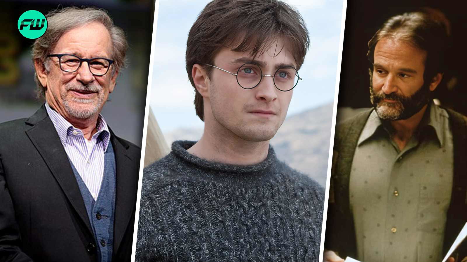 daniel radcliffe-steven spielberg-robin williams