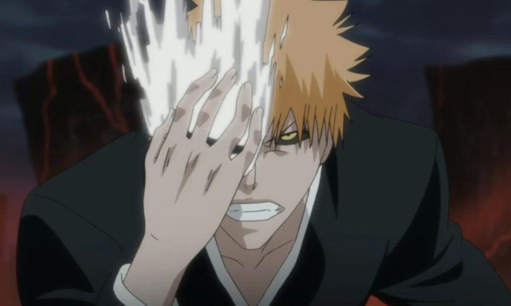 Ichigo's hollow mask | Bleach:  Hell Verse | Studio Pierrot