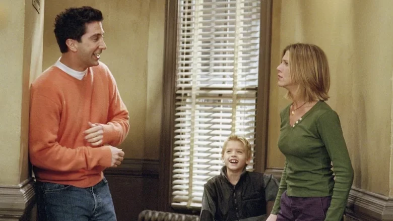 David Schwimmer and Jennifer Aniston