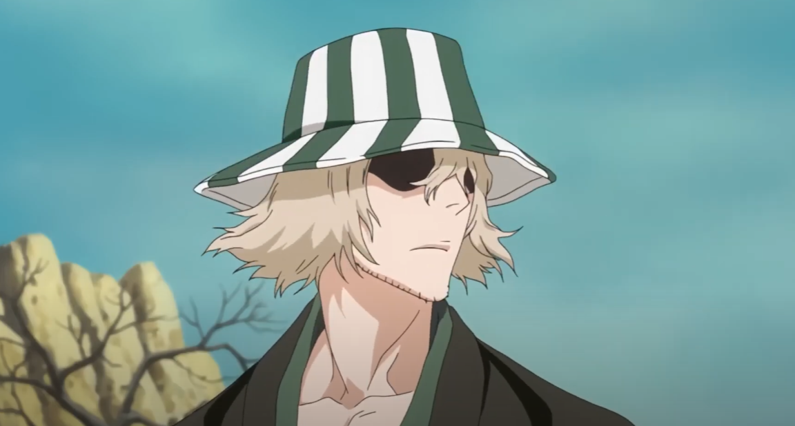 Kisuke Urahara from the Bleach Invasion Army Arc