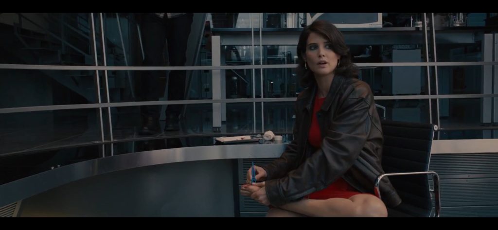 Cobie Smulders as Agent Maria Hill in Avengers: Age of Ultron