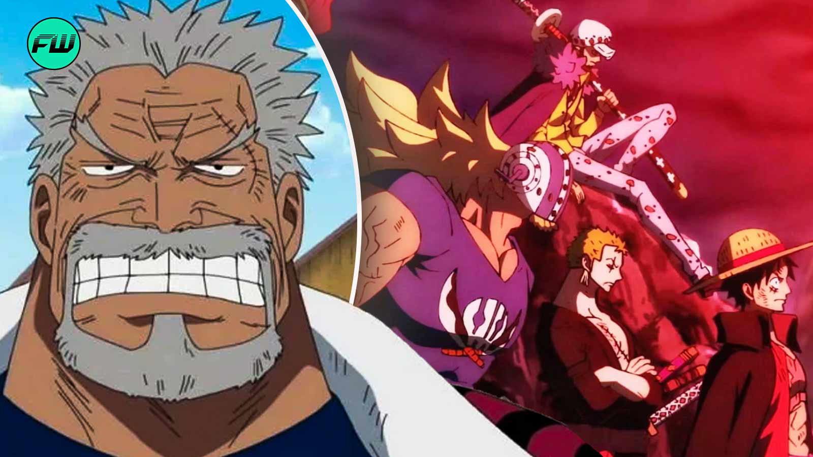 “Garp knows what his bloodline is capable of”: Monkey D. Garp Letting Luffy Fight 2 Yonkos at Once While Risking His Own Life to Save Koby May Anger Many Ace Fans