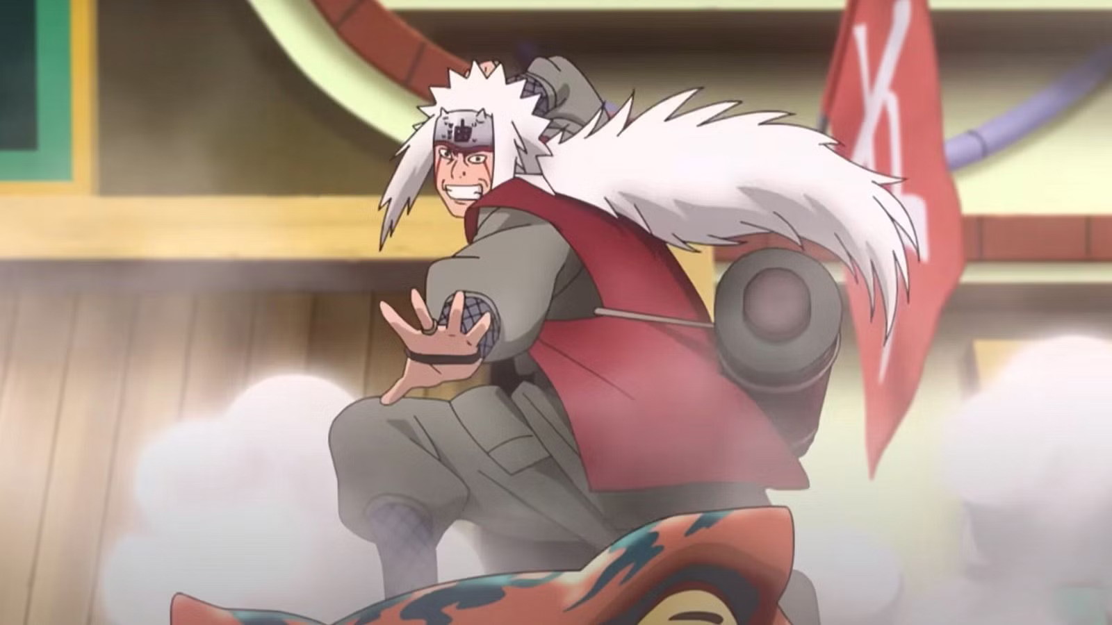 Jiraiya's Dramatic Entrance | Studio Pierrot