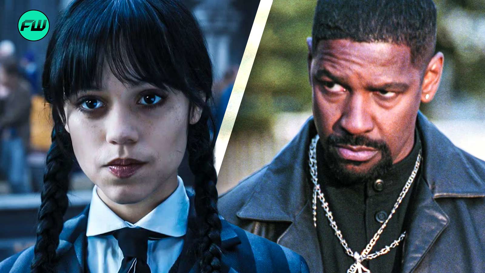 jenna ortega, denzel washington