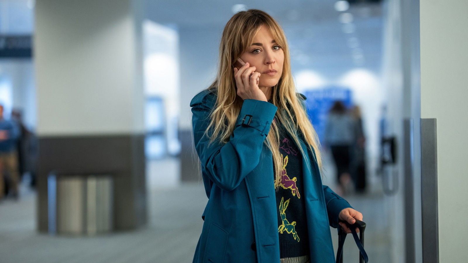 Kaley Cuoco as Cassandra “Cassie” Bowden from The Flight Attendant | Warner Bros. Television