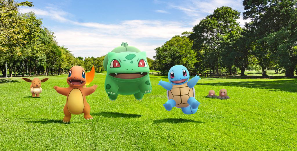 Pokemon Go has some popular characters on offer. 