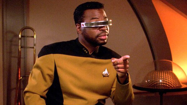 LeVar Burton in Star Trek: The Next Generation