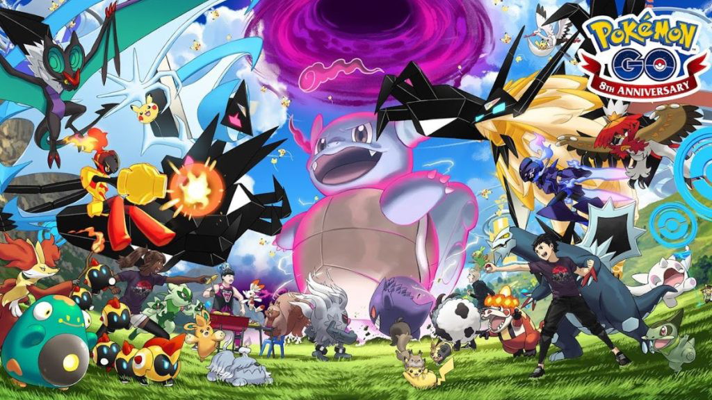 Eight anniversary event in Pokemon Go