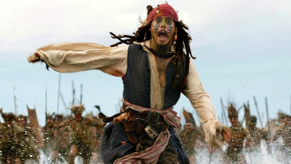 Johnny Depp's successful run as Jack Sparrow continues with 2006's Dead Men's Chest and 3 other films | Walt Disney Pictures