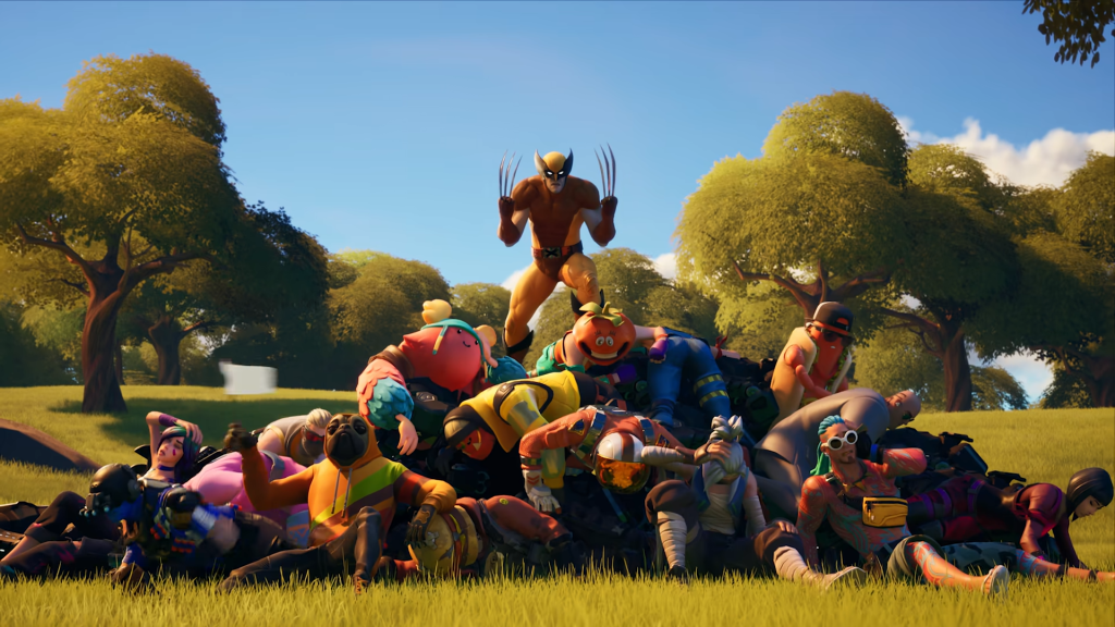 Wolverine Fortnite screenshot