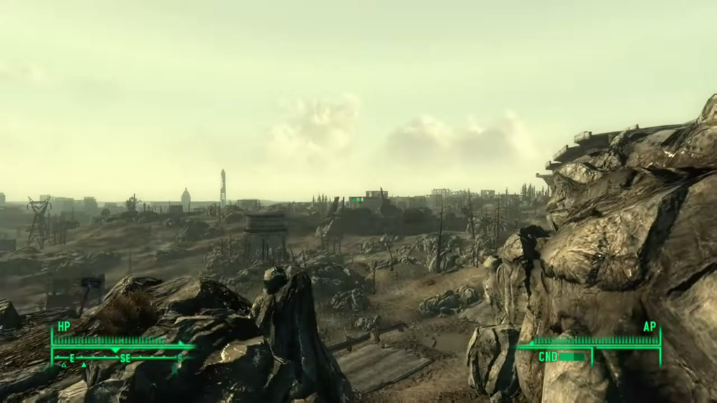 An in-game screenshot of Fallout 3