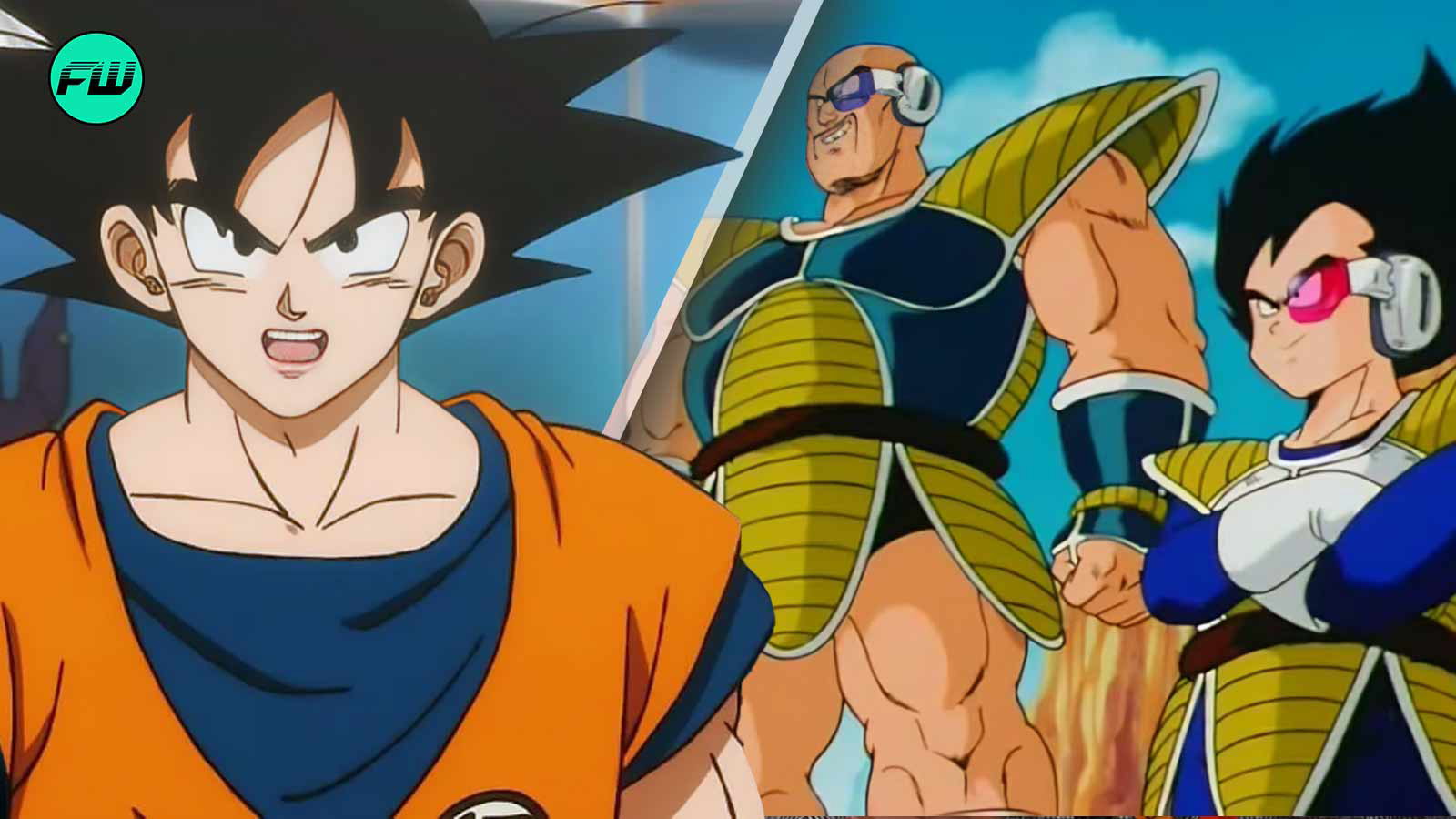 Vegeta, Nappa, Goku