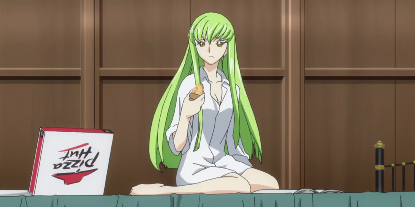 “The producers told me to wait and hang on”: C.C.’s Obsession with Pizza in Code Geass was Also the Saving Grace the Anime Would Have Failed Without