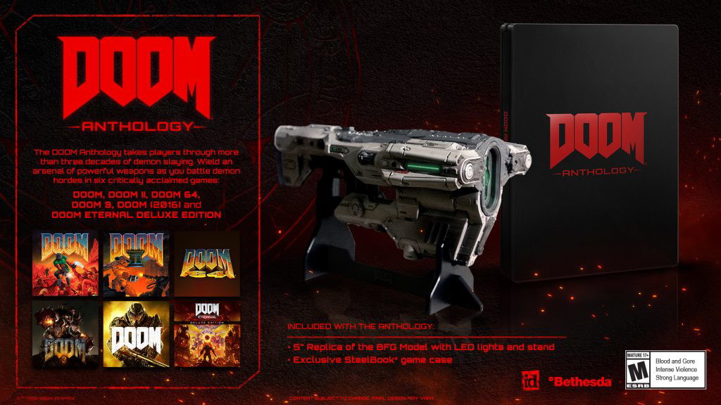 DOOM Anthology bundle. Image Credit: Bethesda