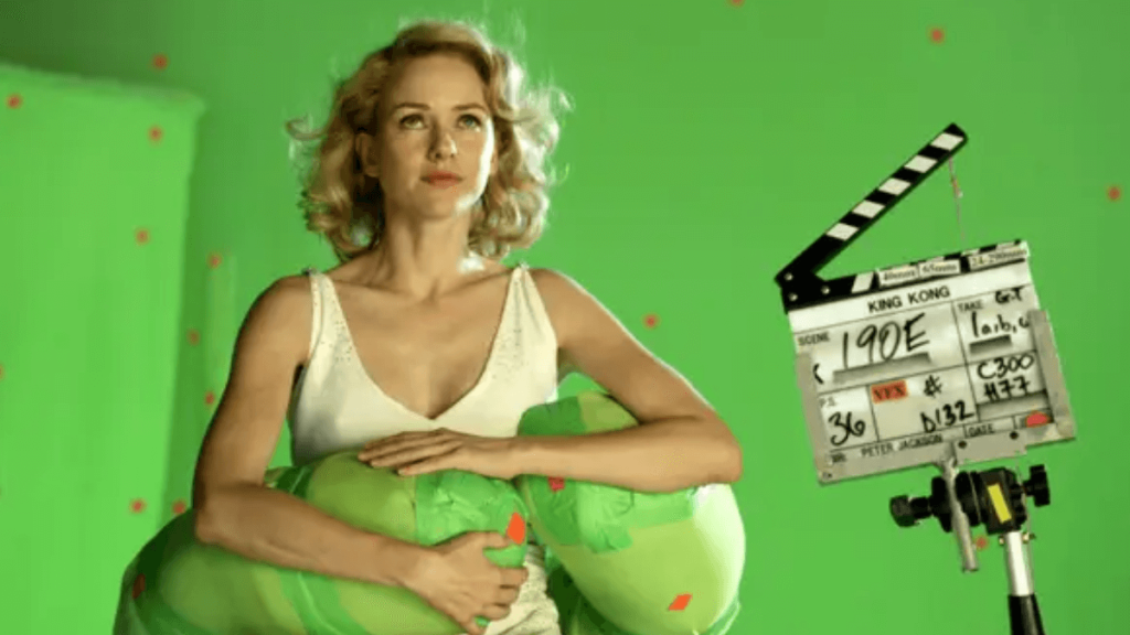 Naomi Watts in a BTS clip from King Kong 